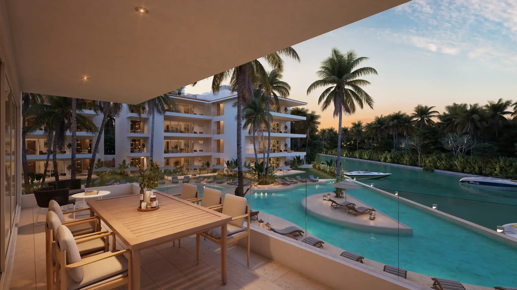 Marina Aqua | Puerto Aventuras | Mexico Luxury Properties