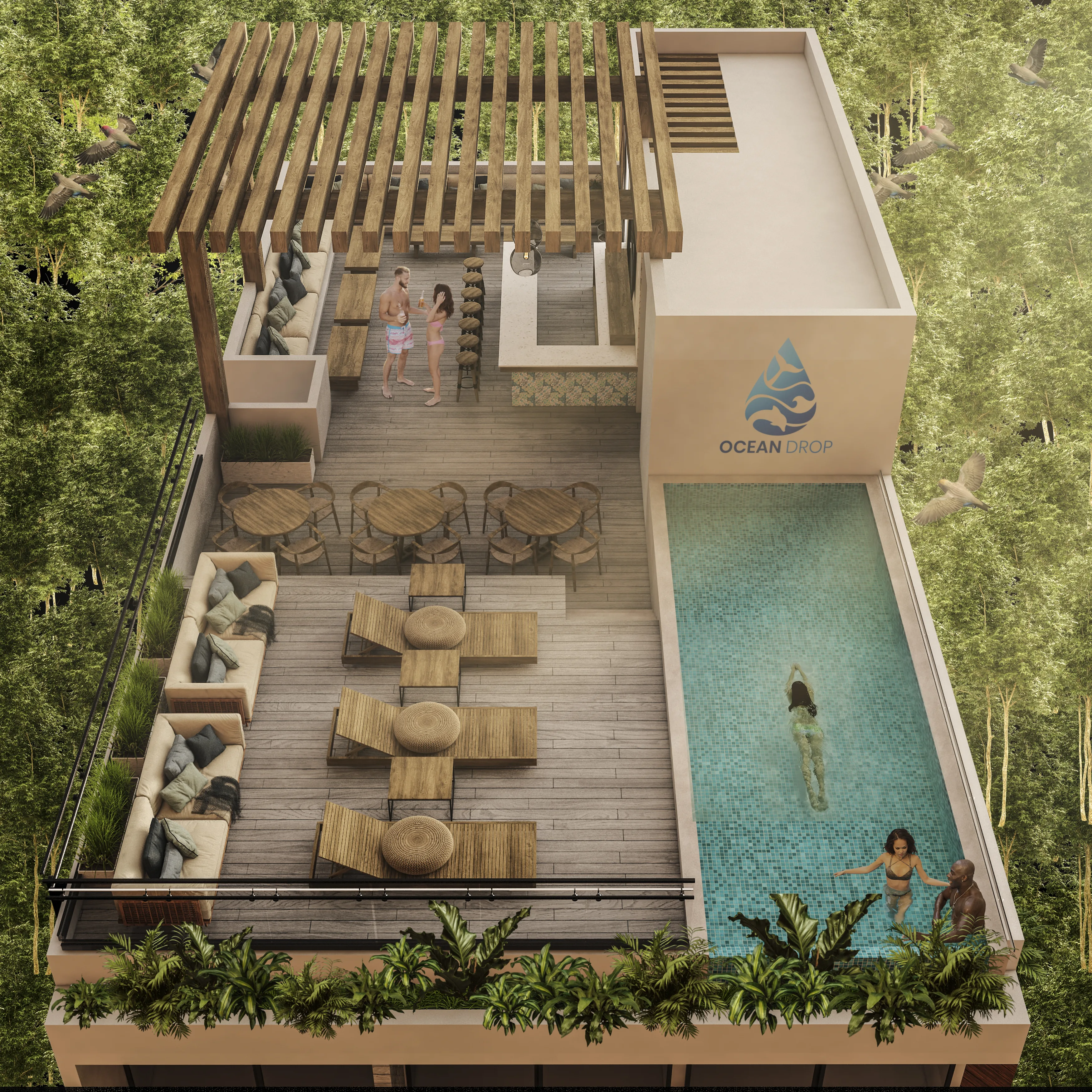 Ocean Drop | Playa del Carmen | Mexico Luxury Properties