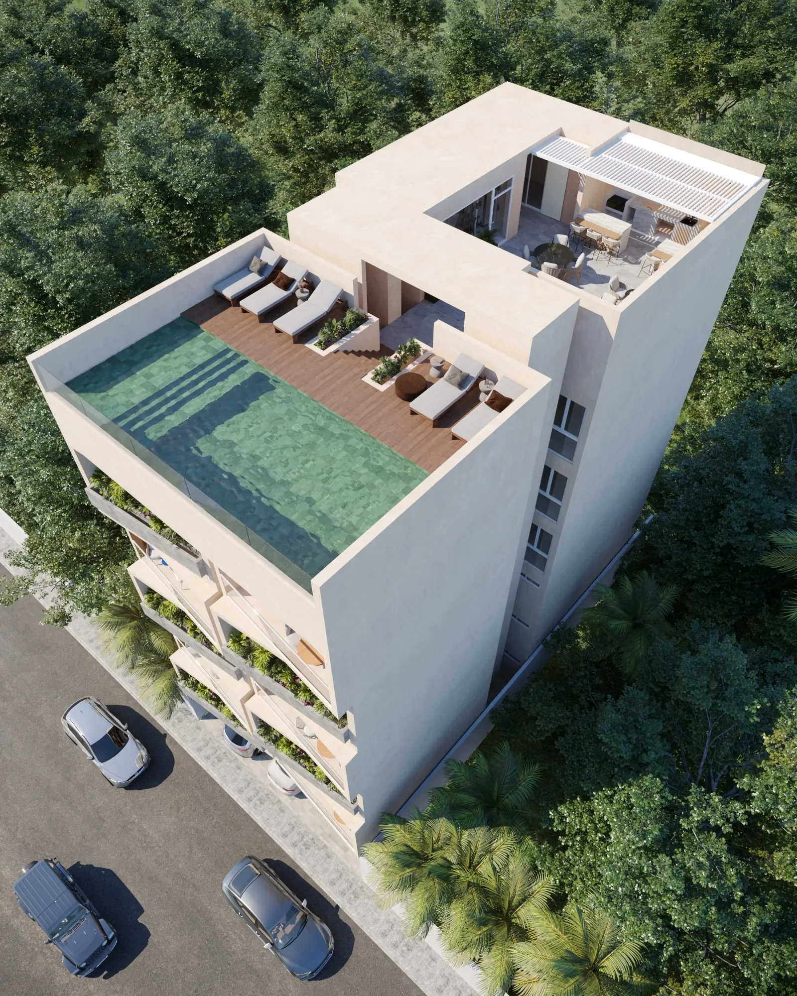 Le 35 Residences Urbaines | Playa del Carmen | Mexico Luxury Properties
