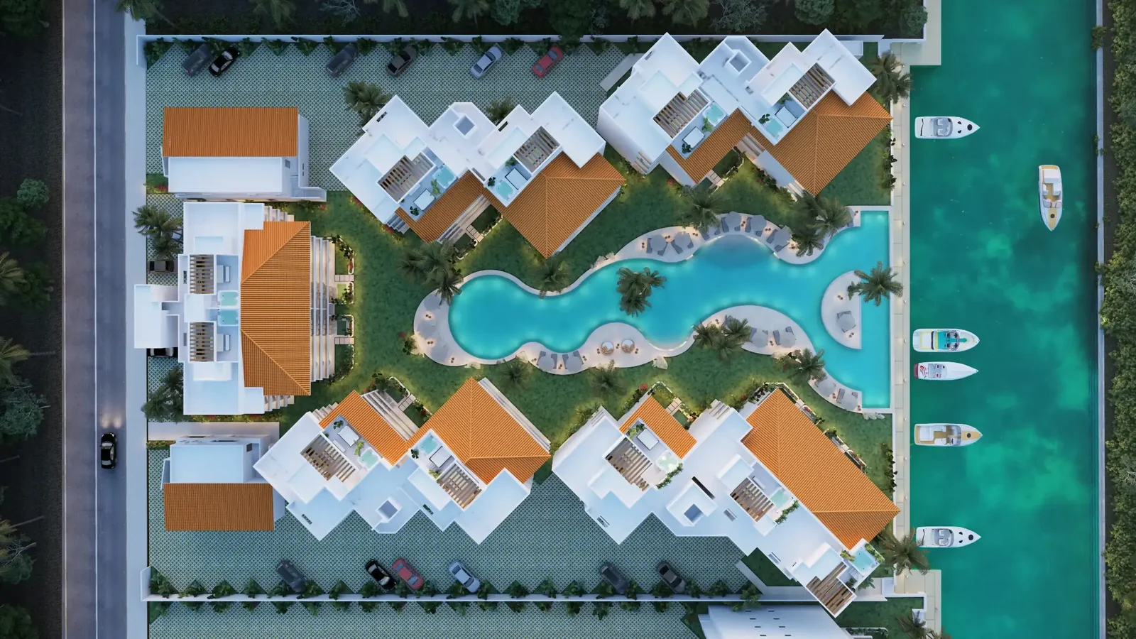 Marina Aqua | Puerto Aventuras | Mexico Luxury Properties