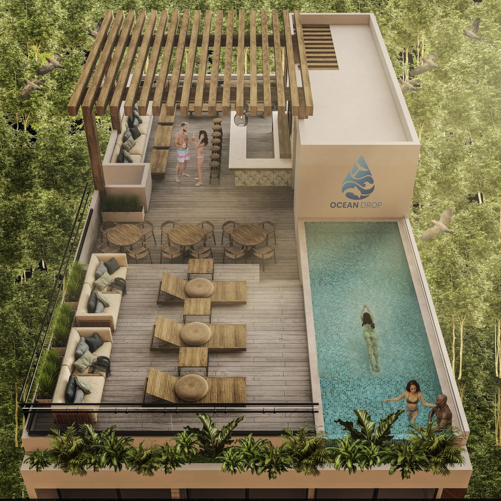 Ocean Drop | Playa del Carmen | Mexico Luxury Properties