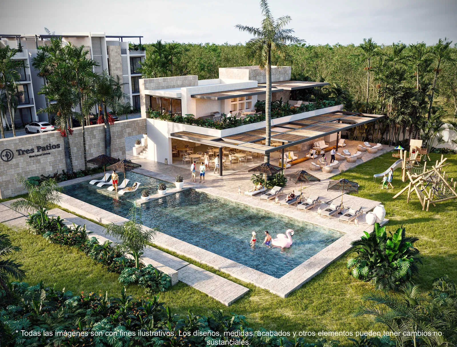 Tres Patios | Playa del Carmen | Mexico Luxury Properties